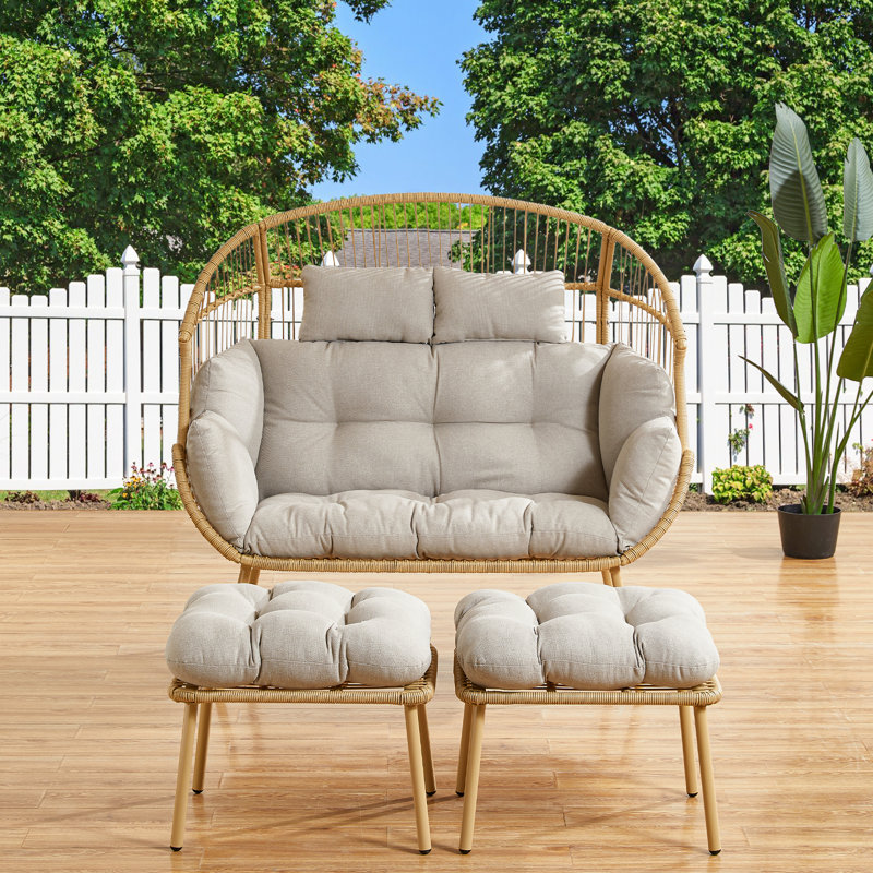 Bay Isle Home??? Albur Double Egg Chair Wayfair